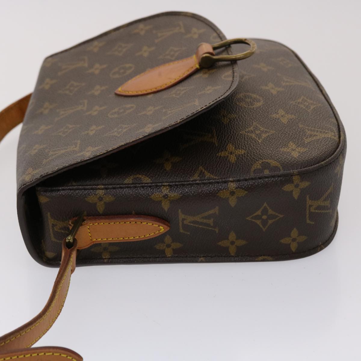 LOUIS VUITTON Monogram Saint Cloud GM Shoulder Bag M51242 LV 46222