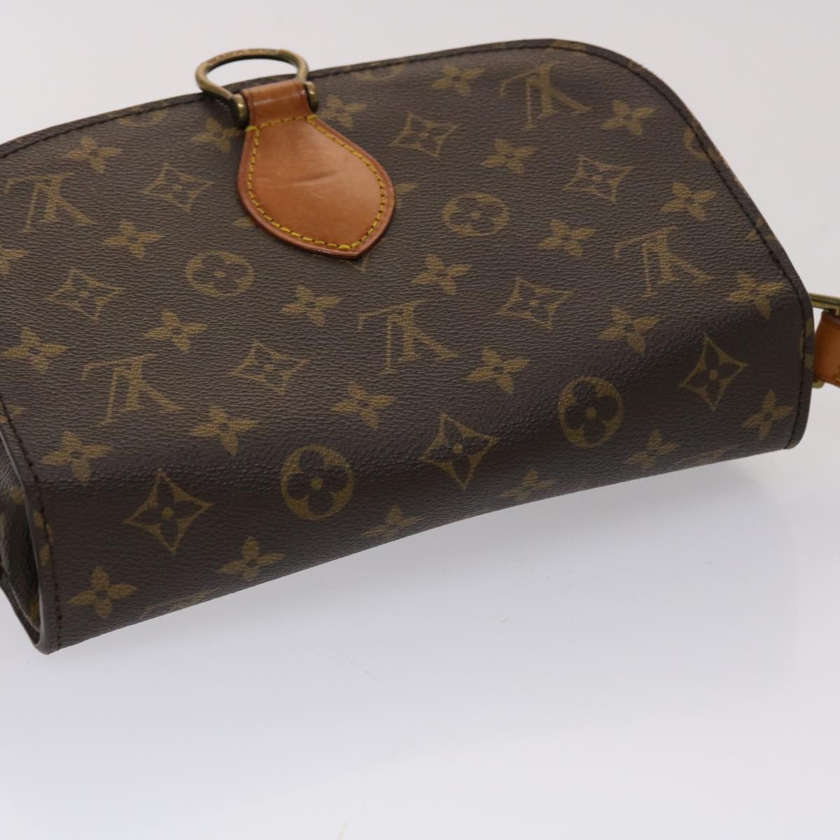 LOUIS VUITTON Monogram Saint Cloud GM Shoulder Bag M51242 LV 46222
