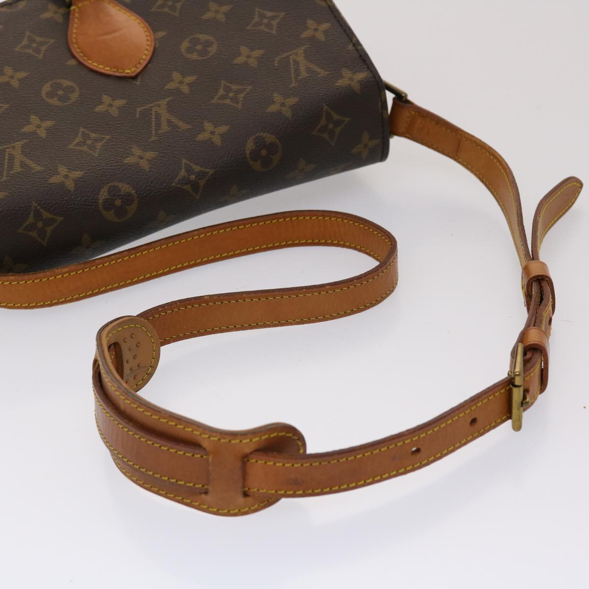 LOUIS VUITTON Monogram Saint Cloud GM Shoulder Bag M51242 LV 46222