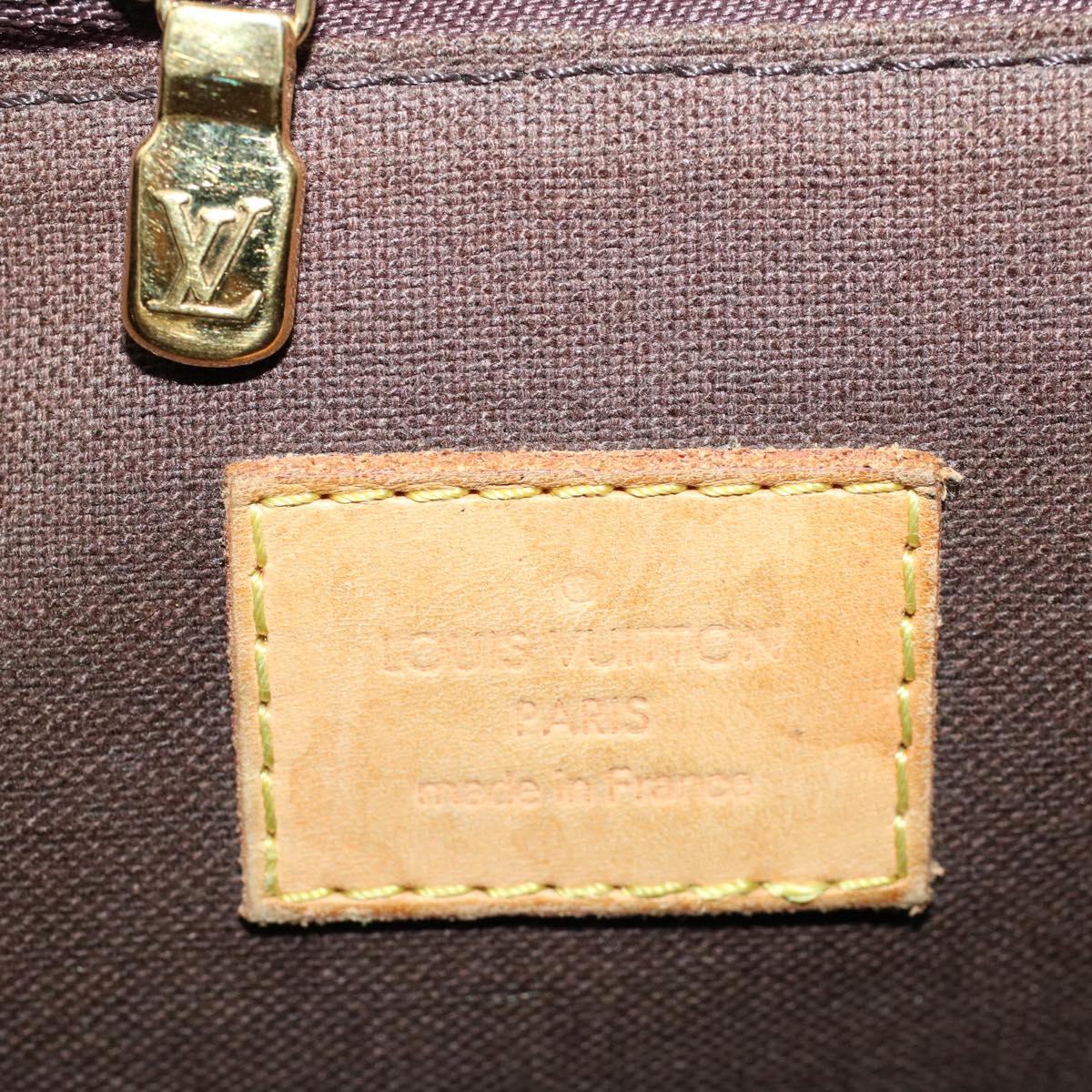 LOUIS VUITTON Monogram Menilmontant PM Shoulder Bag M40474 LV 46224