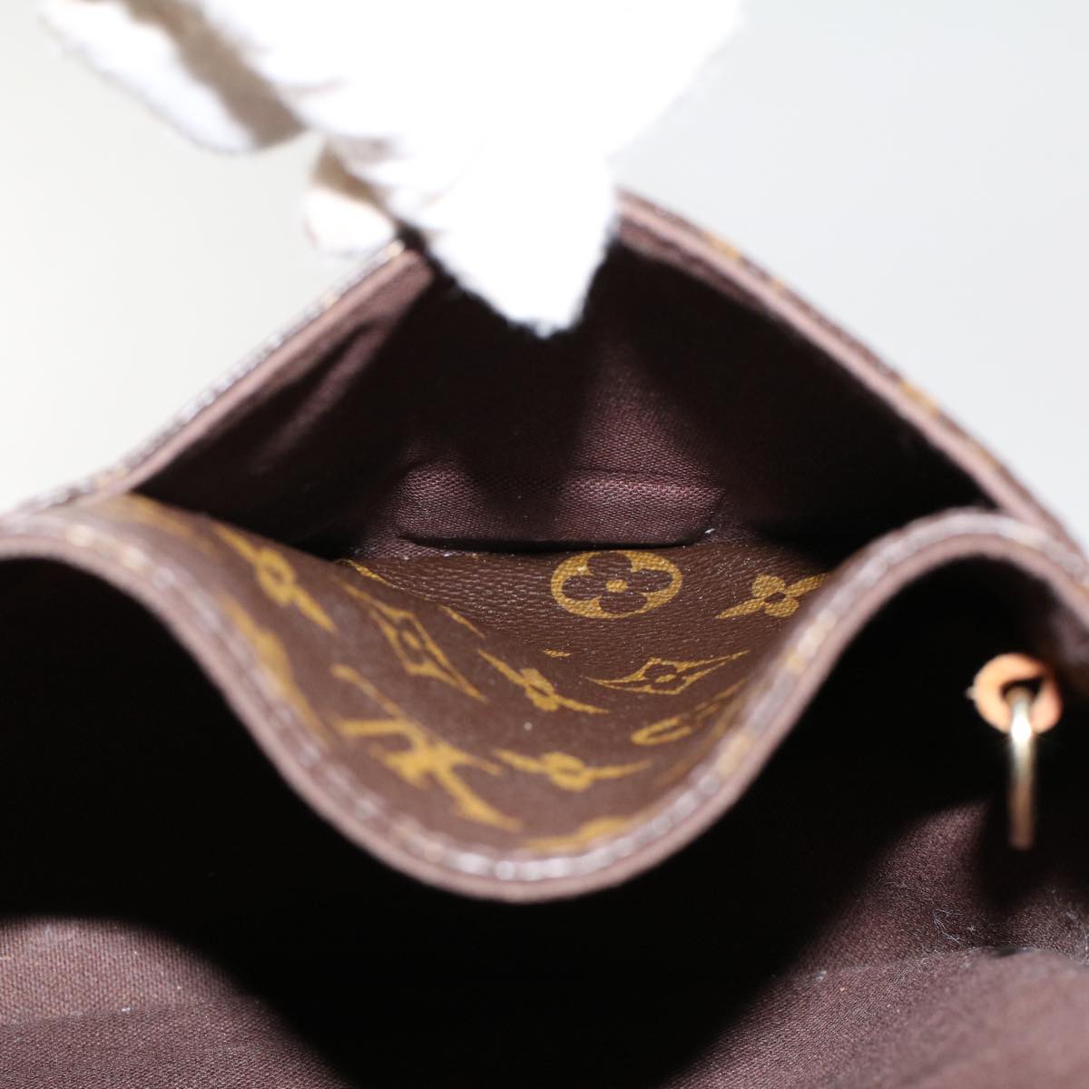 LOUIS VUITTON Monogram Menilmontant PM Shoulder Bag M40474 LV 46224