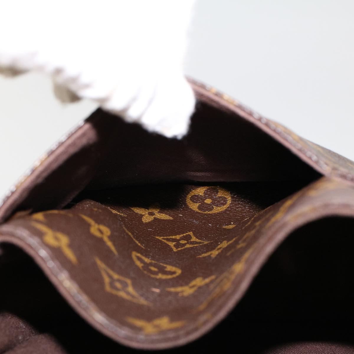 LOUIS VUITTON Monogram Menilmontant PM Shoulder Bag M40474 LV 46224