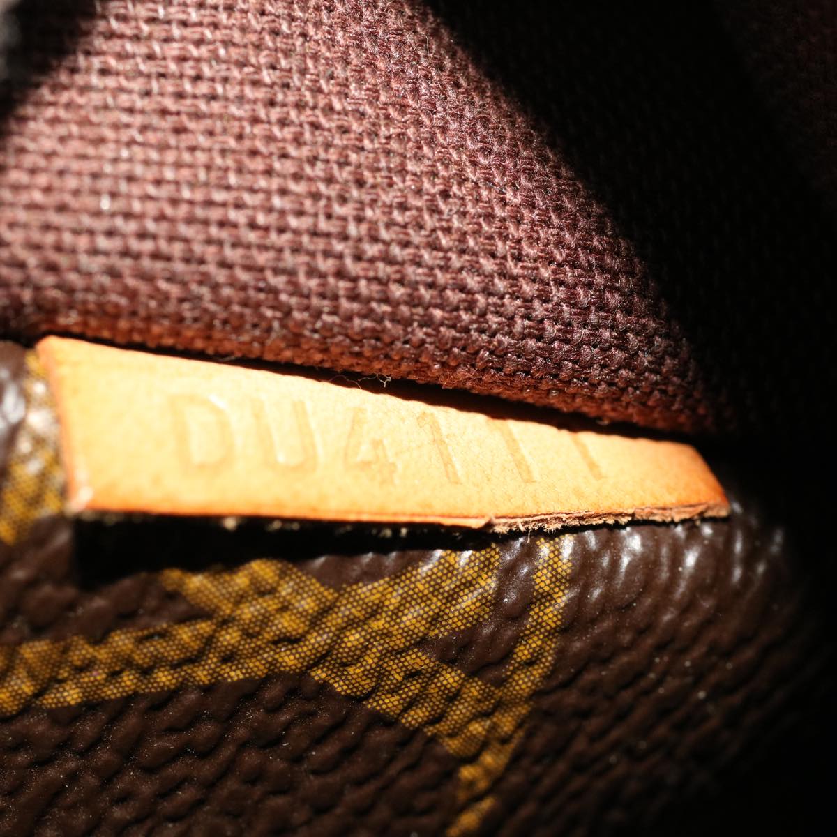 LOUIS VUITTON Monogram Menilmontant PM Shoulder Bag M40474 LV 46224