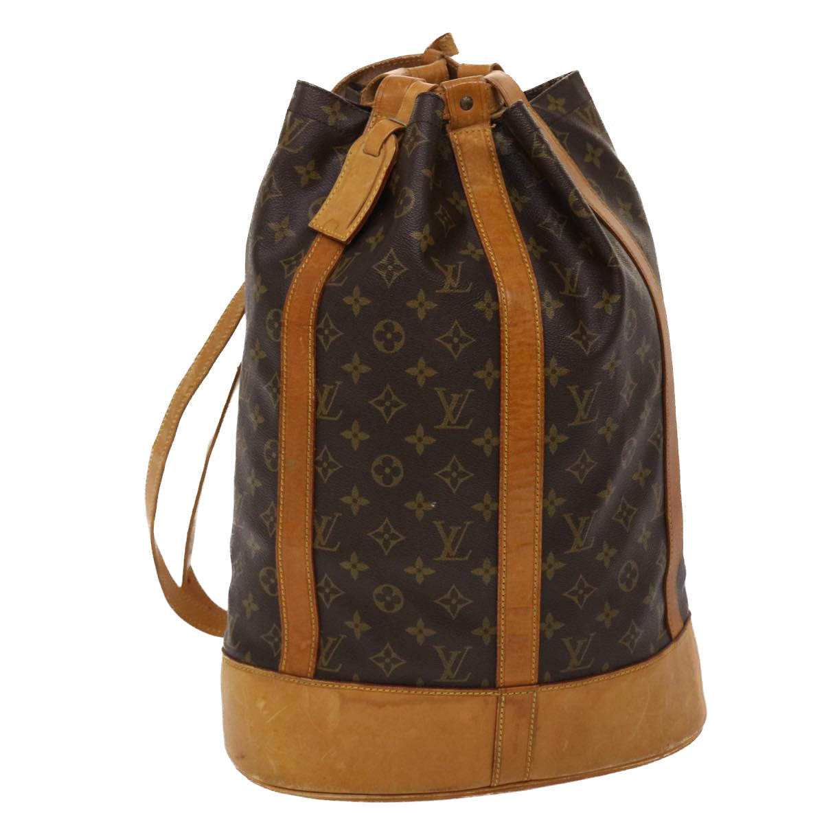 LOUIS VUITTON Monogram Randonnee GM Shoulder Bag M42244 LV 46227