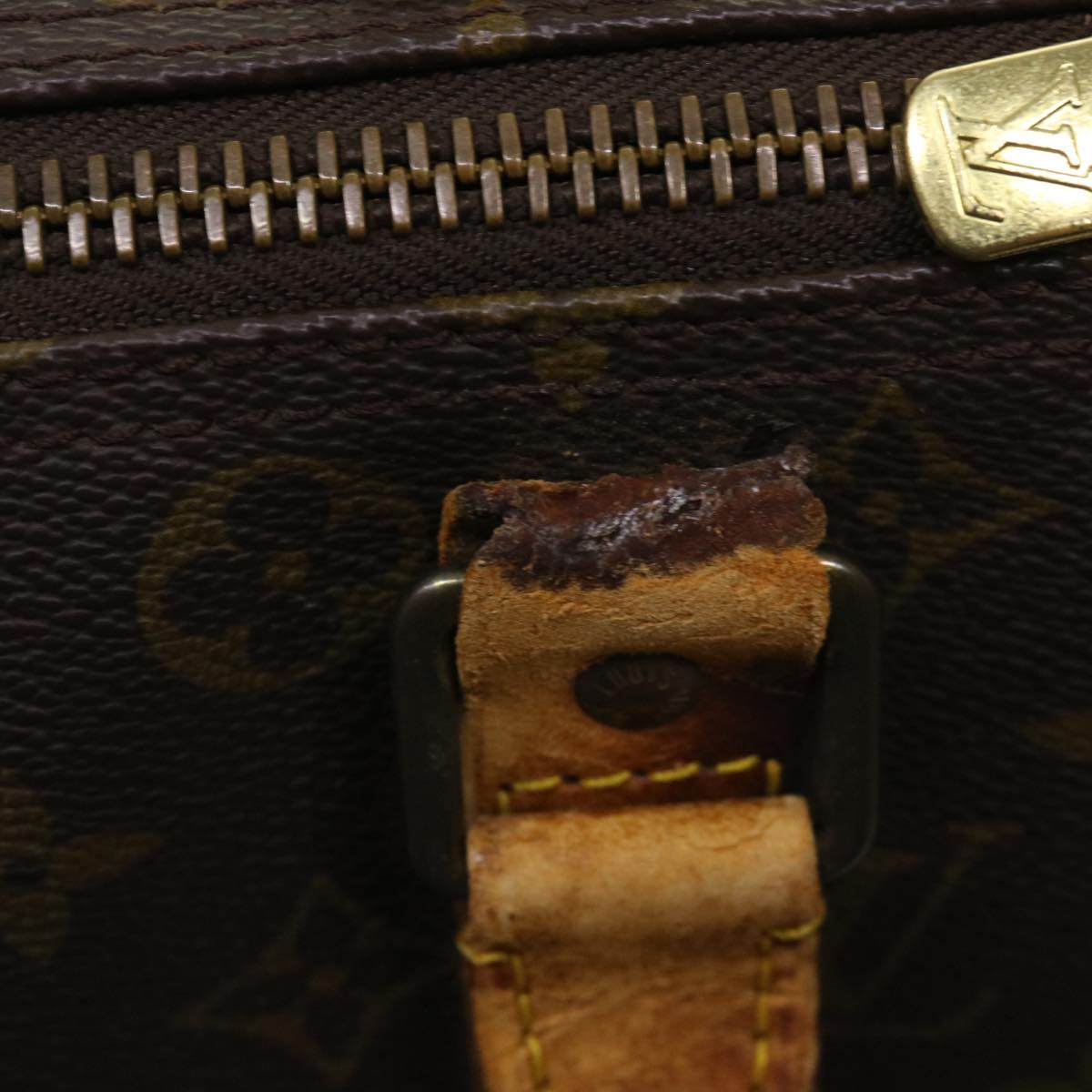 LOUIS VUITTON Monogram Keepall 45 Boston Bag M41428 LV 46232