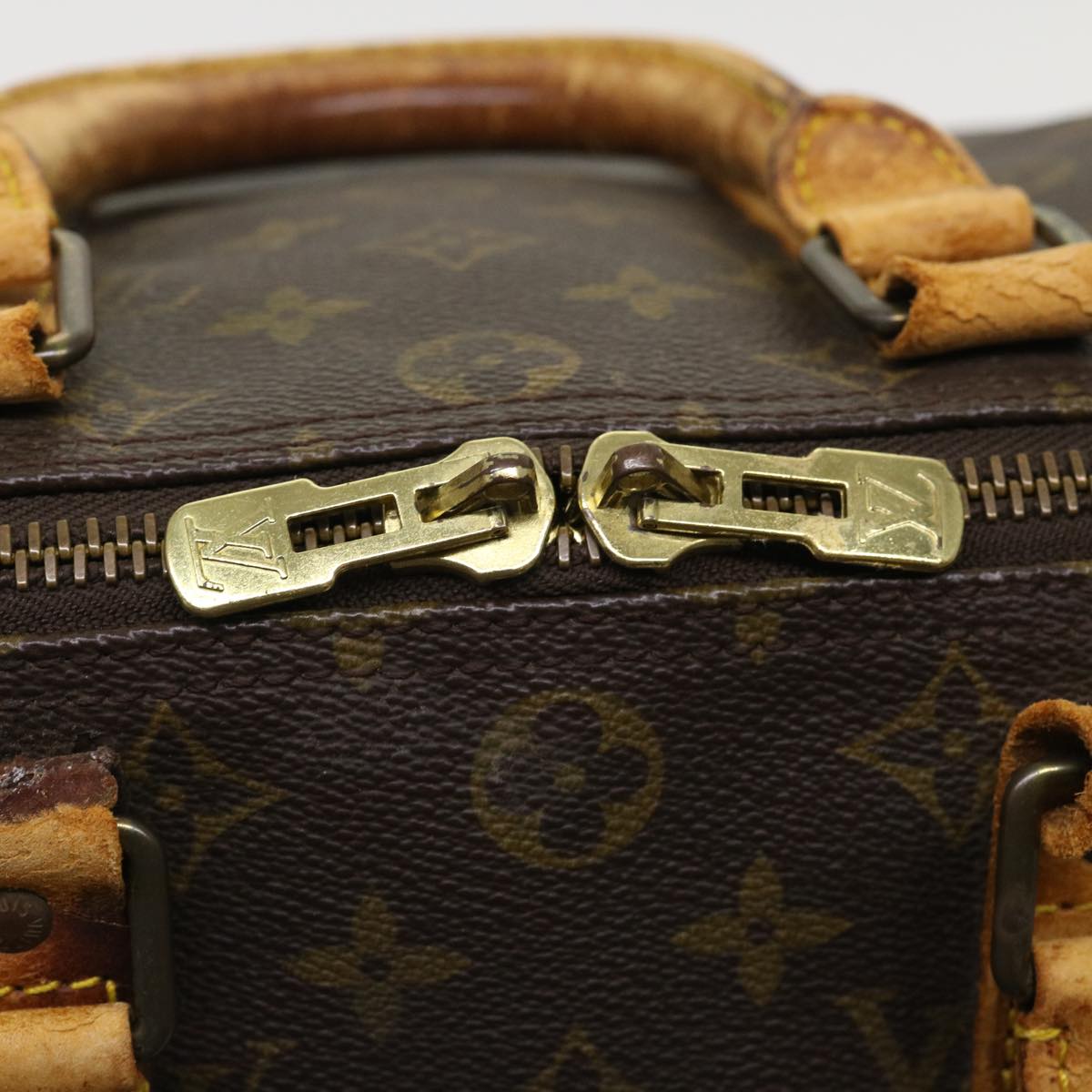 LOUIS VUITTON Monogram Keepall 45 Boston Bag M41428 LV 46232
