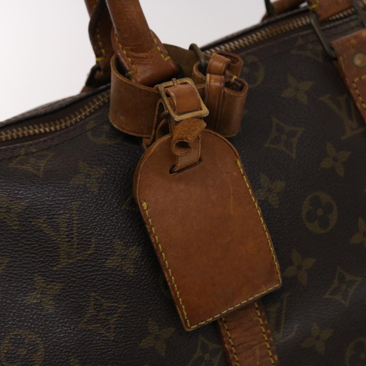 LOUIS VUITTON Monogram Keepall 45 Boston Bag M41428 LV 46233