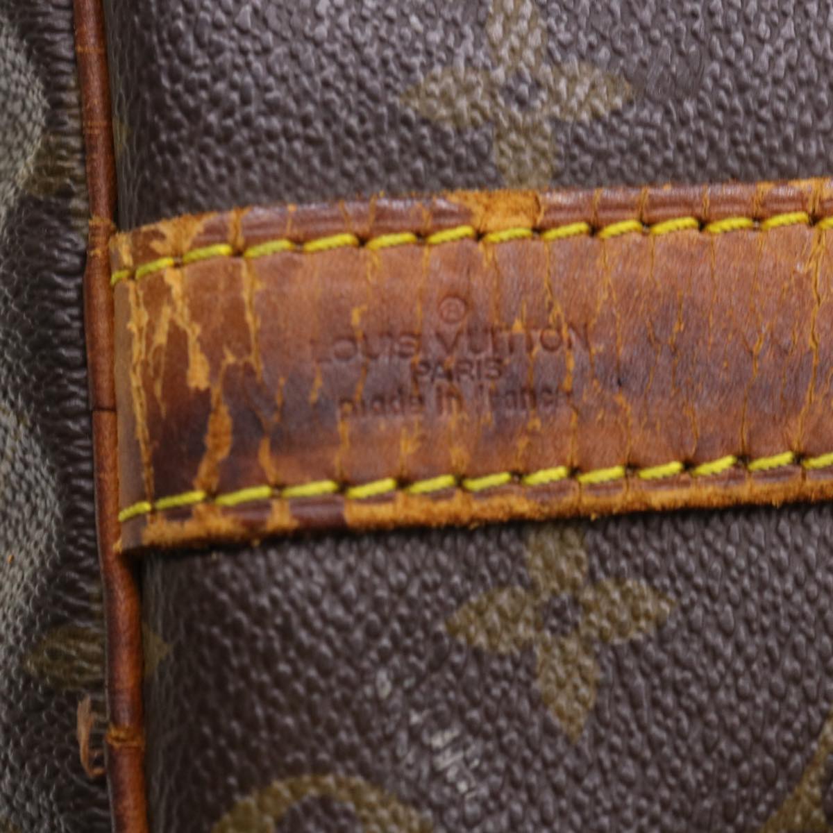 LOUIS VUITTON Monogram Keepall Bandouliere 50 Boston Bag M41416 LV 46239