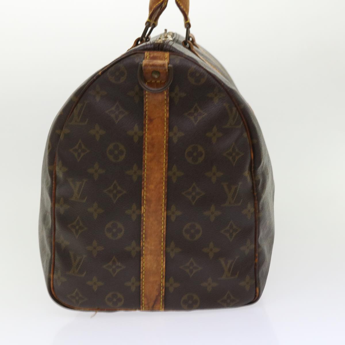 LOUIS VUITTON Monogram Keepall Bandouliere 50 Boston Bag M41416 LV 46239