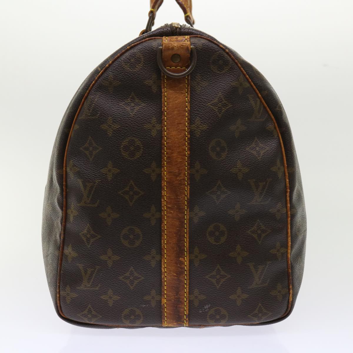 LOUIS VUITTON Monogram Keepall Bandouliere 50 Boston Bag M41416 LV 46239