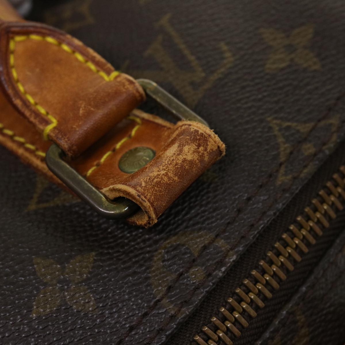 LOUIS VUITTON Monogram Keepall Bandouliere 50 Boston Bag M41416 LV 46239