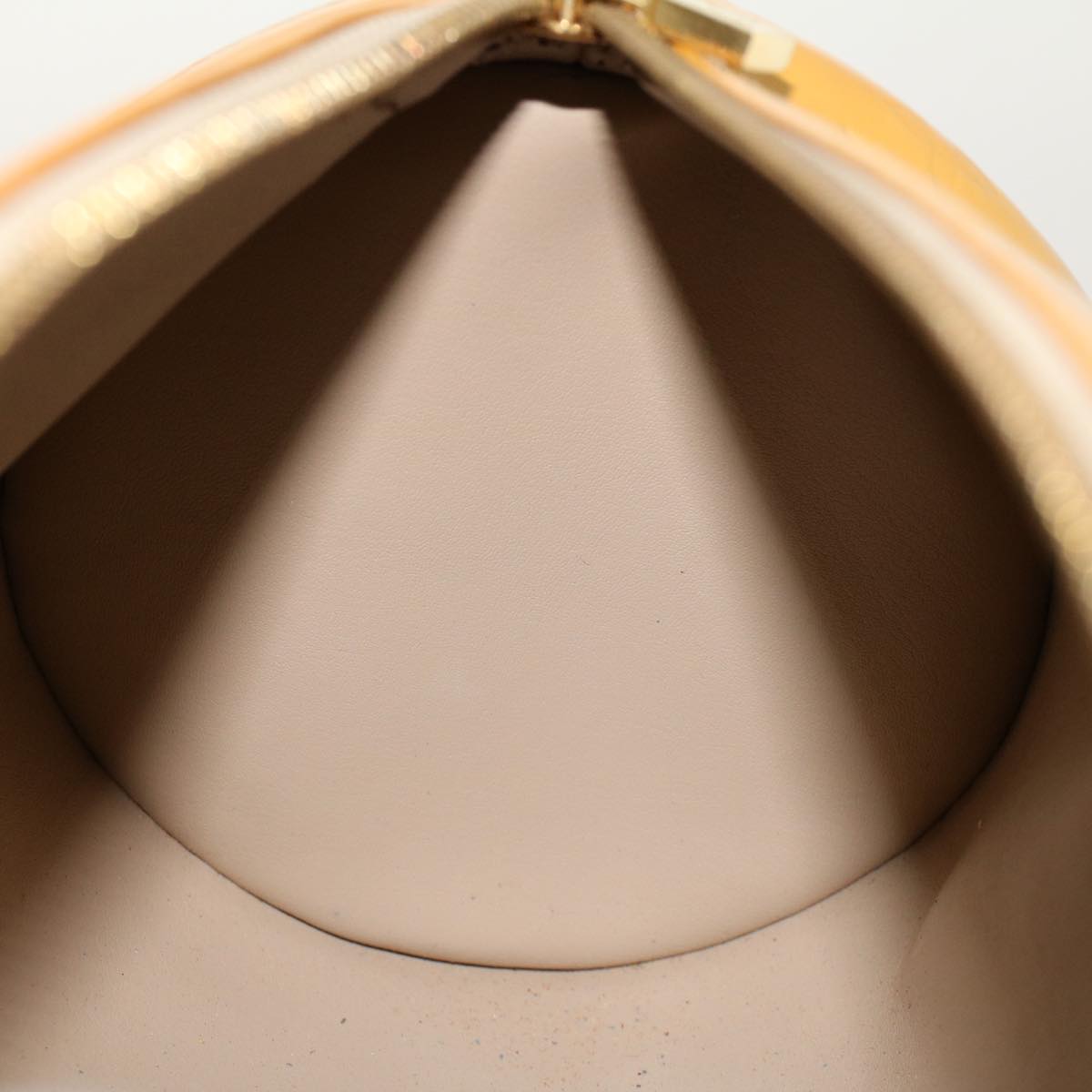 LOUIS VUITTON Monogram Vernis Bedford Hand Bag Beige M91006 LV 46243