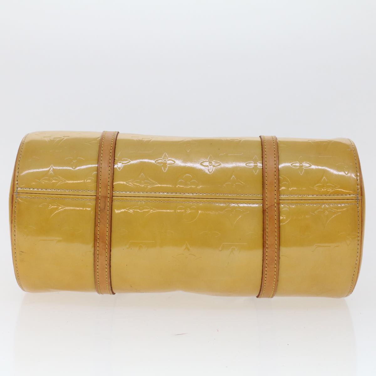 LOUIS VUITTON Monogram Vernis Bedford Hand Bag Beige M91006 LV 46243