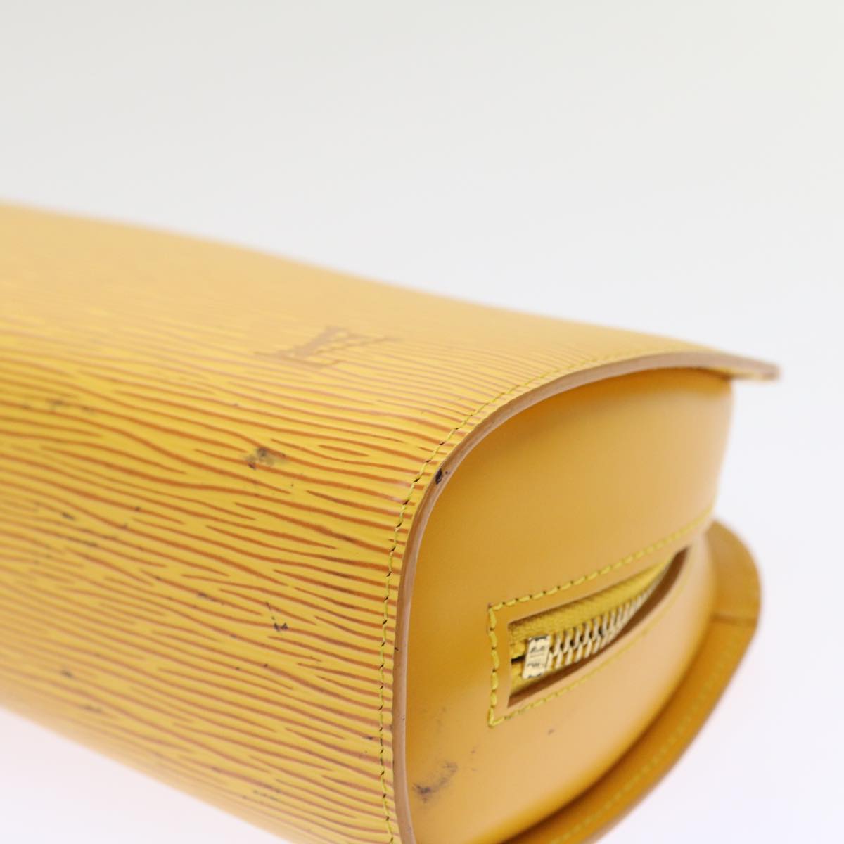 LOUIS VUITTON Epi Dauphine GM Pouch Yellow LV 46249