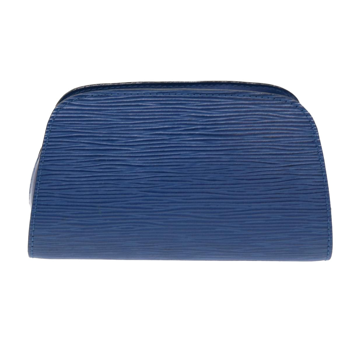 LOUIS VUITTON Epi Dauphine PM Pouch Blue M48445 LV 46250