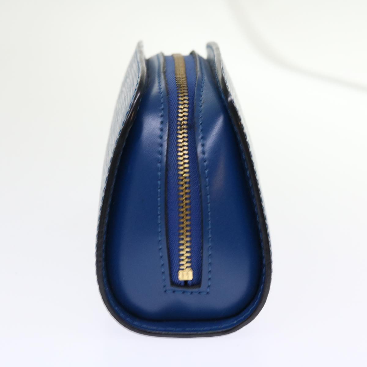 LOUIS VUITTON Epi Dauphine PM Pouch Blue M48445 LV 46250