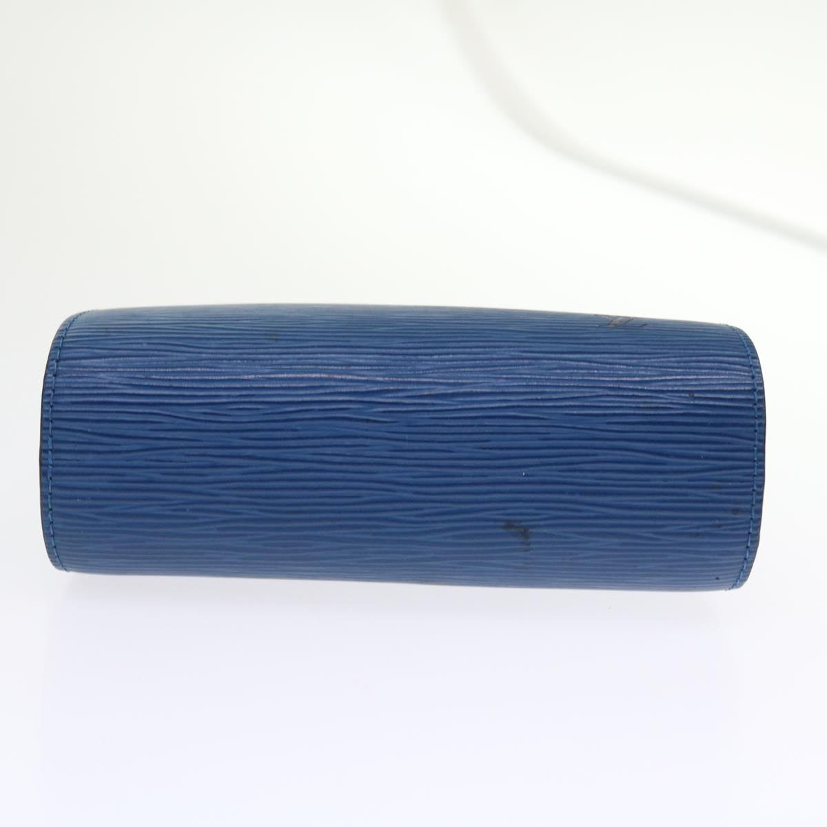 LOUIS VUITTON Epi Dauphine PM Pouch Blue M48445 LV 46250