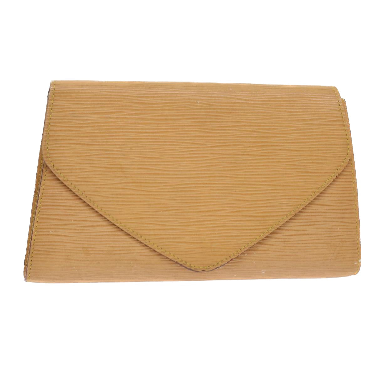 LOUIS VUITTON Epi Art Deco Clutch Bag Zipangu Gold M52639 LV 46251