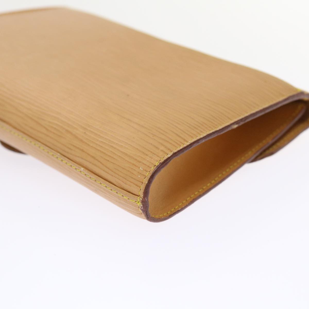 LOUIS VUITTON Epi Art Deco Clutch Bag Zipangu Gold M52639 LV 46251