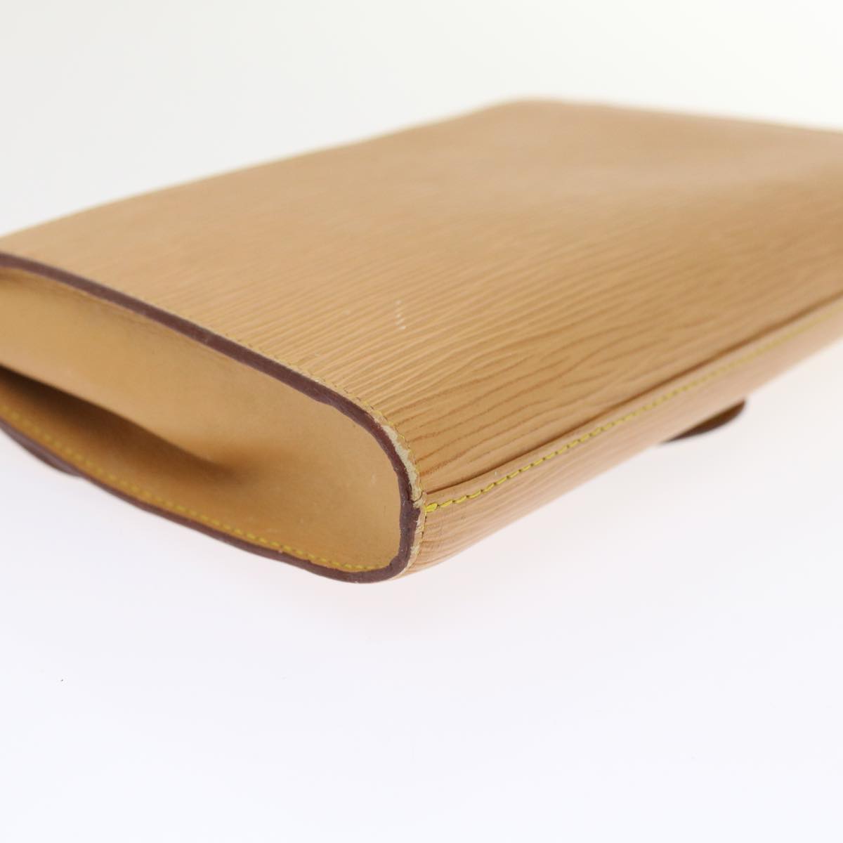 LOUIS VUITTON Epi Art Deco Clutch Bag Zipangu Gold M52639 LV 46251