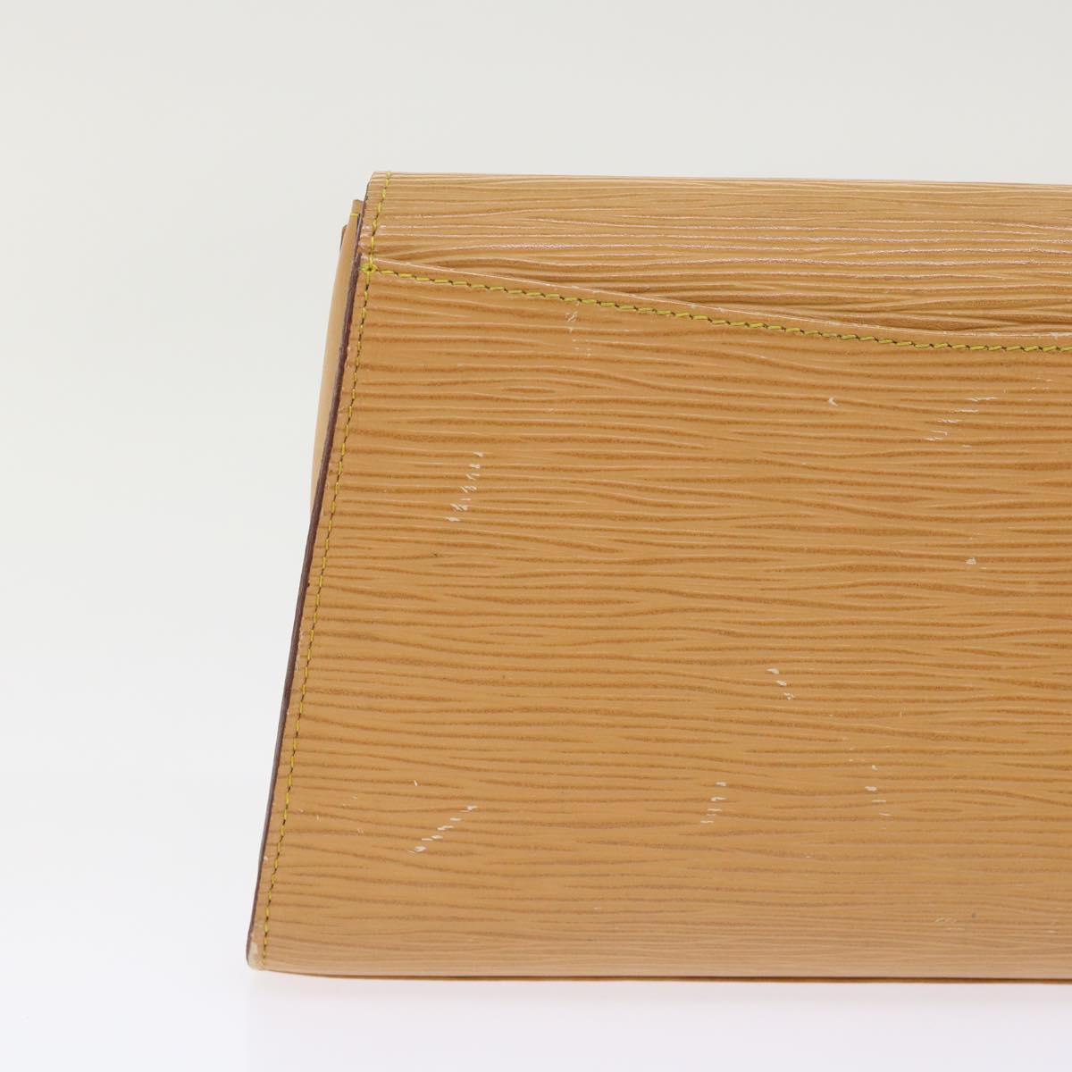 LOUIS VUITTON Epi Art Deco Clutch Bag Zipangu Gold M52639 LV 46251
