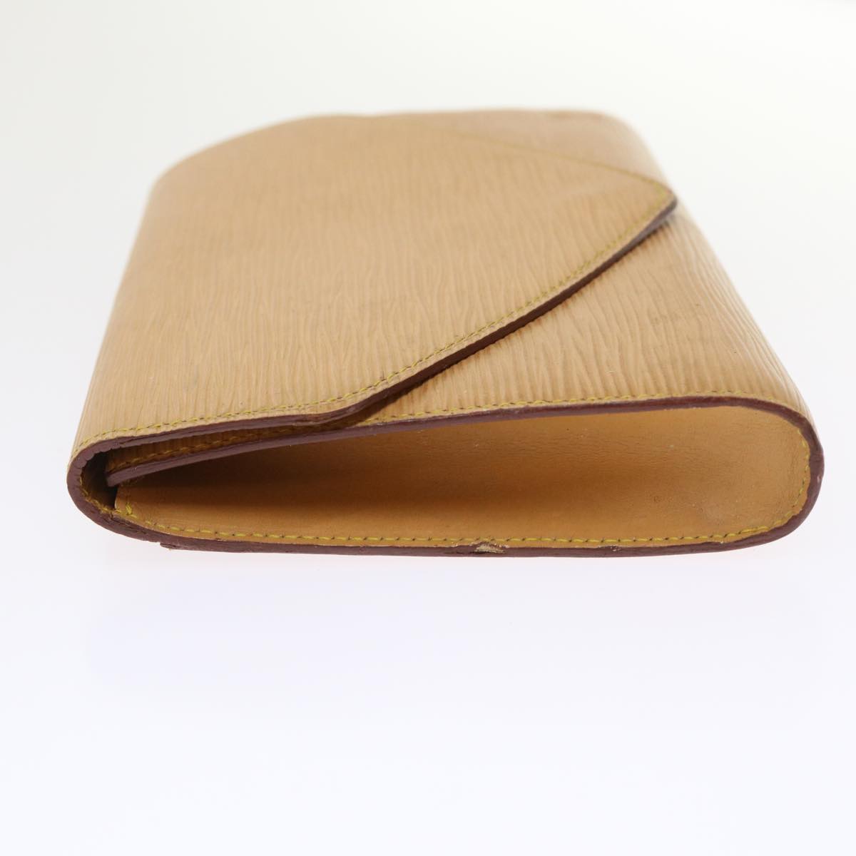 LOUIS VUITTON Epi Art Deco Clutch Bag Zipangu Gold M52639 LV 46251