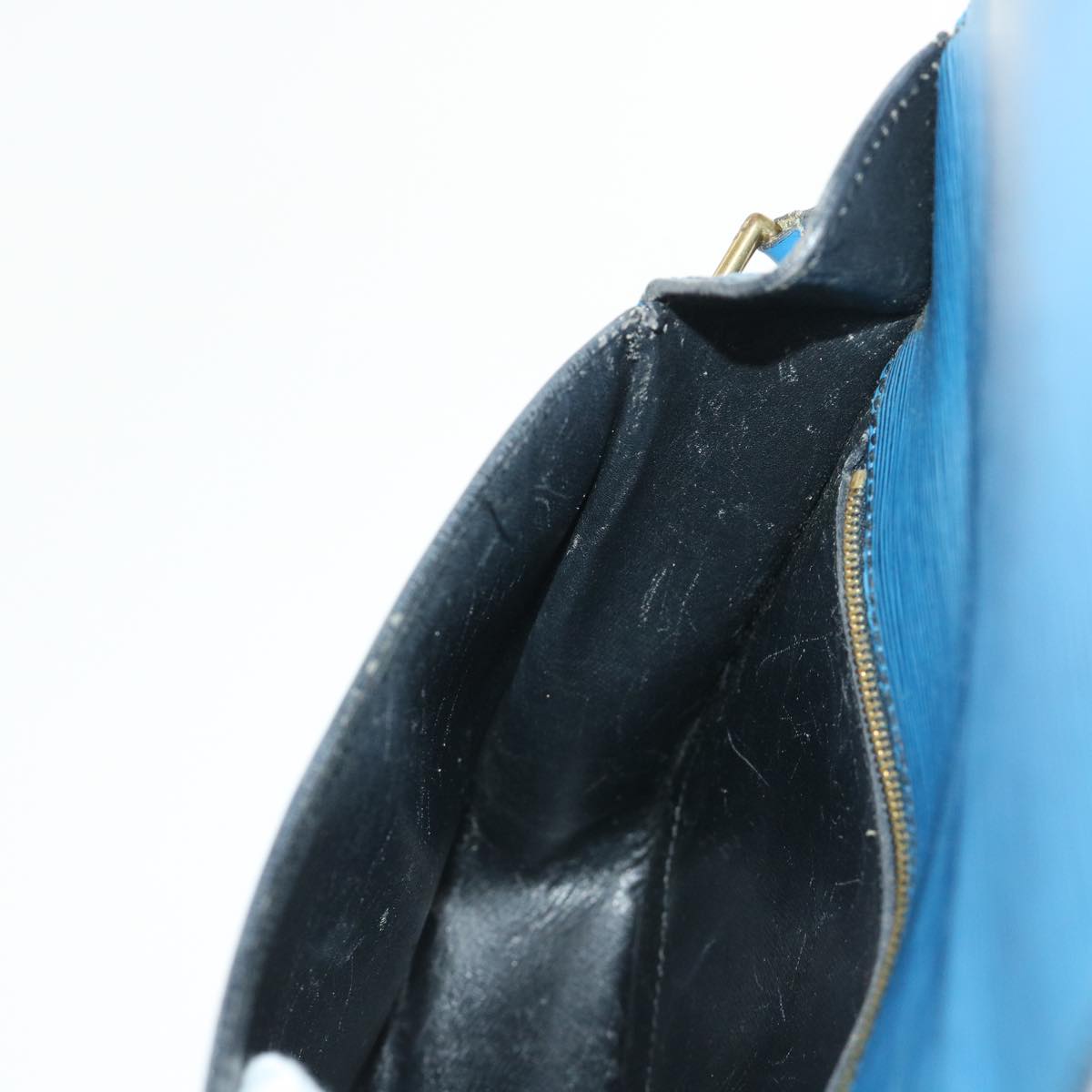 LOUIS VUITTON Epi Saint Cloud GM Shoulder Bag Blue M52195 LV 46253