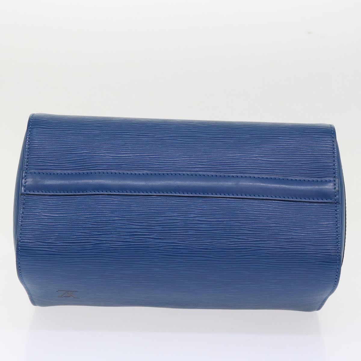 LOUIS VUITTON Epi Speedy 25 Hand Bag Toledo Blue M43015 LV 46261