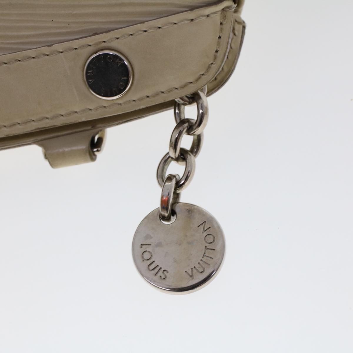 LOUIS VUITTON Epi Blair MM Hand Bag 2way White M40330 LV 46265