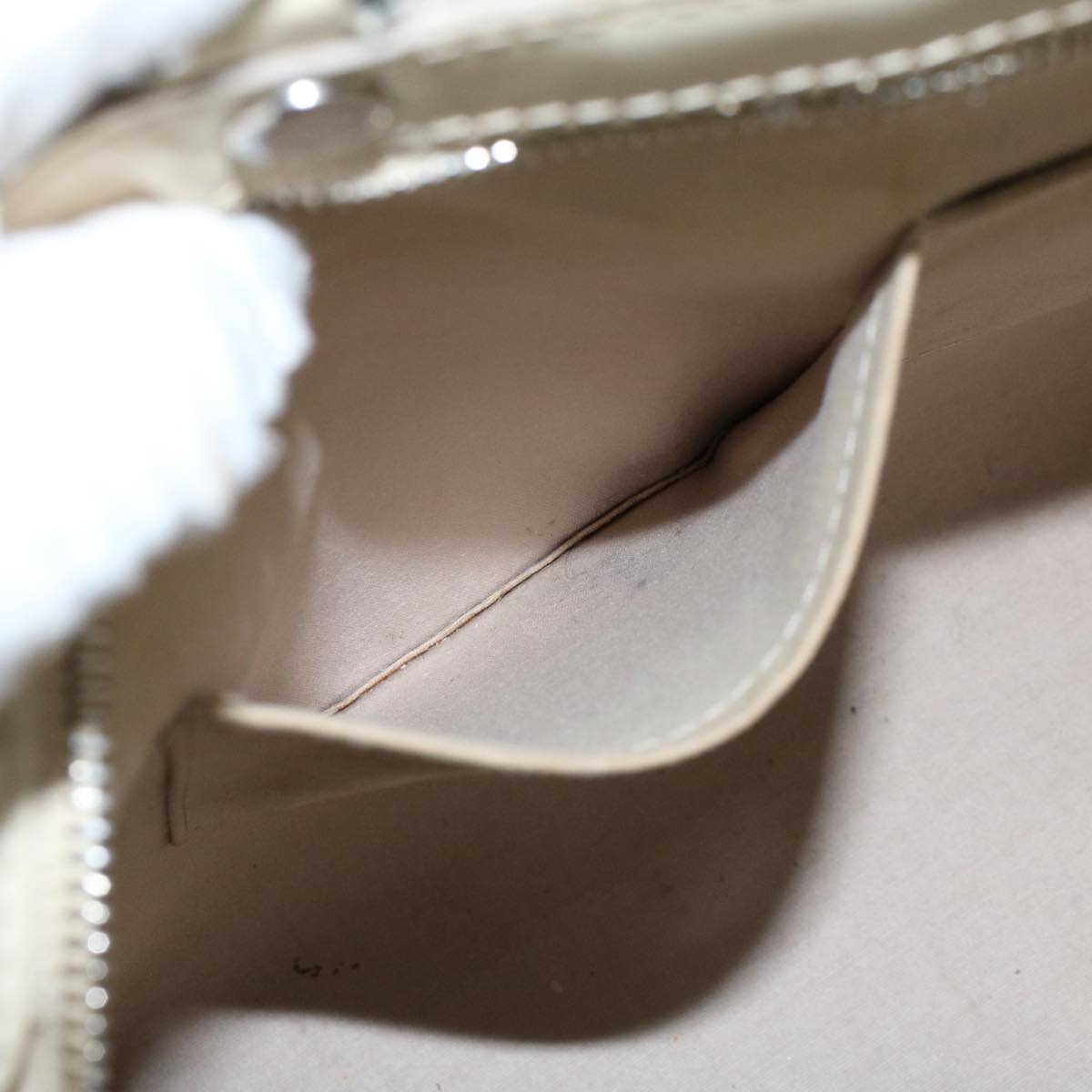 LOUIS VUITTON Epi Blair MM Hand Bag 2way White M40330 LV 46265