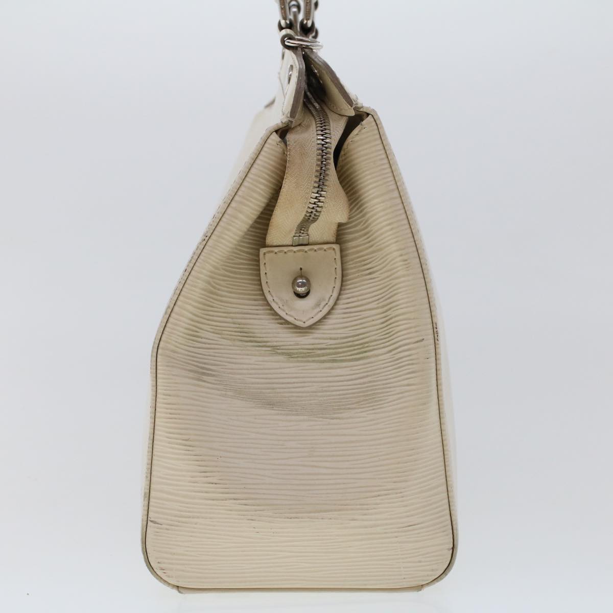 LOUIS VUITTON Epi Blair MM Hand Bag 2way White M40330 LV 46265