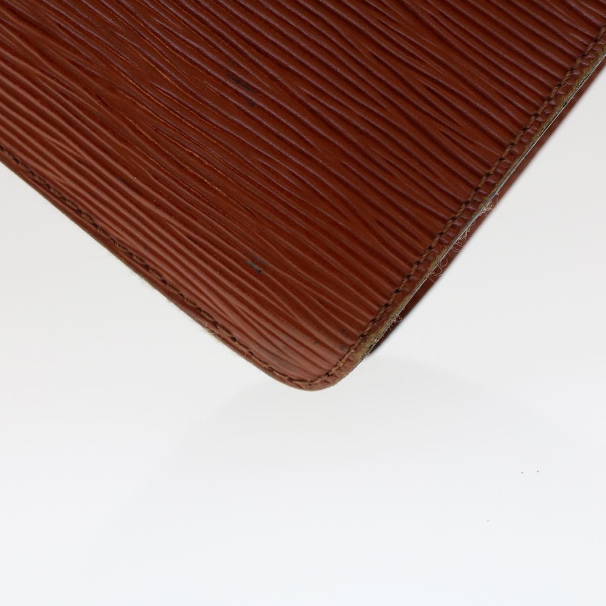 LOUIS VUITTON Epi Monceau Hand Bag Kenya Brown M52123 LV 46266