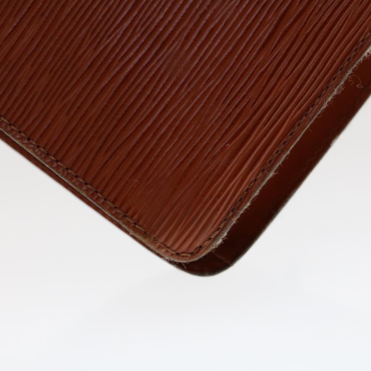 LOUIS VUITTON Epi Monceau Hand Bag Kenya Brown M52123 LV 46266