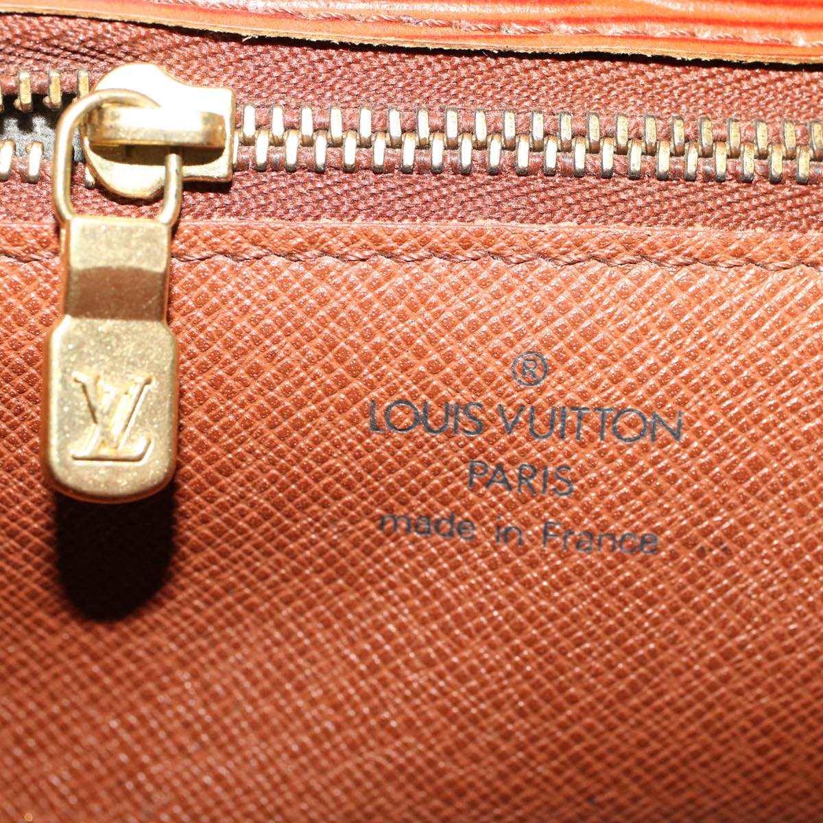 LOUIS VUITTON Epi Monceau Hand Bag Kenya Brown M52123 LV 46266
