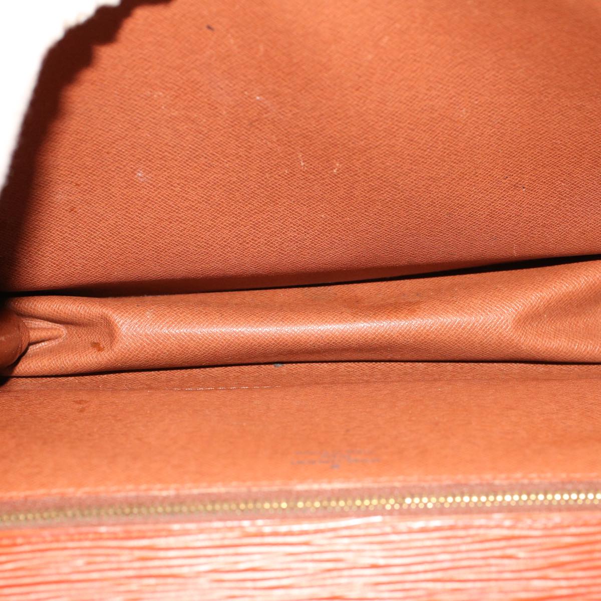 LOUIS VUITTON Epi Monceau Hand Bag Kenya Brown M52123 LV 46266
