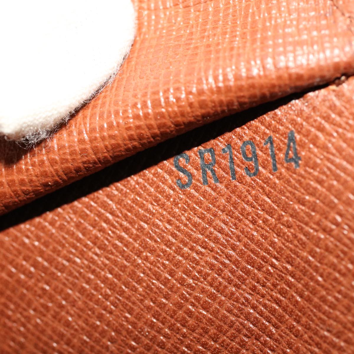 LOUIS VUITTON Epi Monceau Hand Bag Kenya Brown M52123 LV 46266