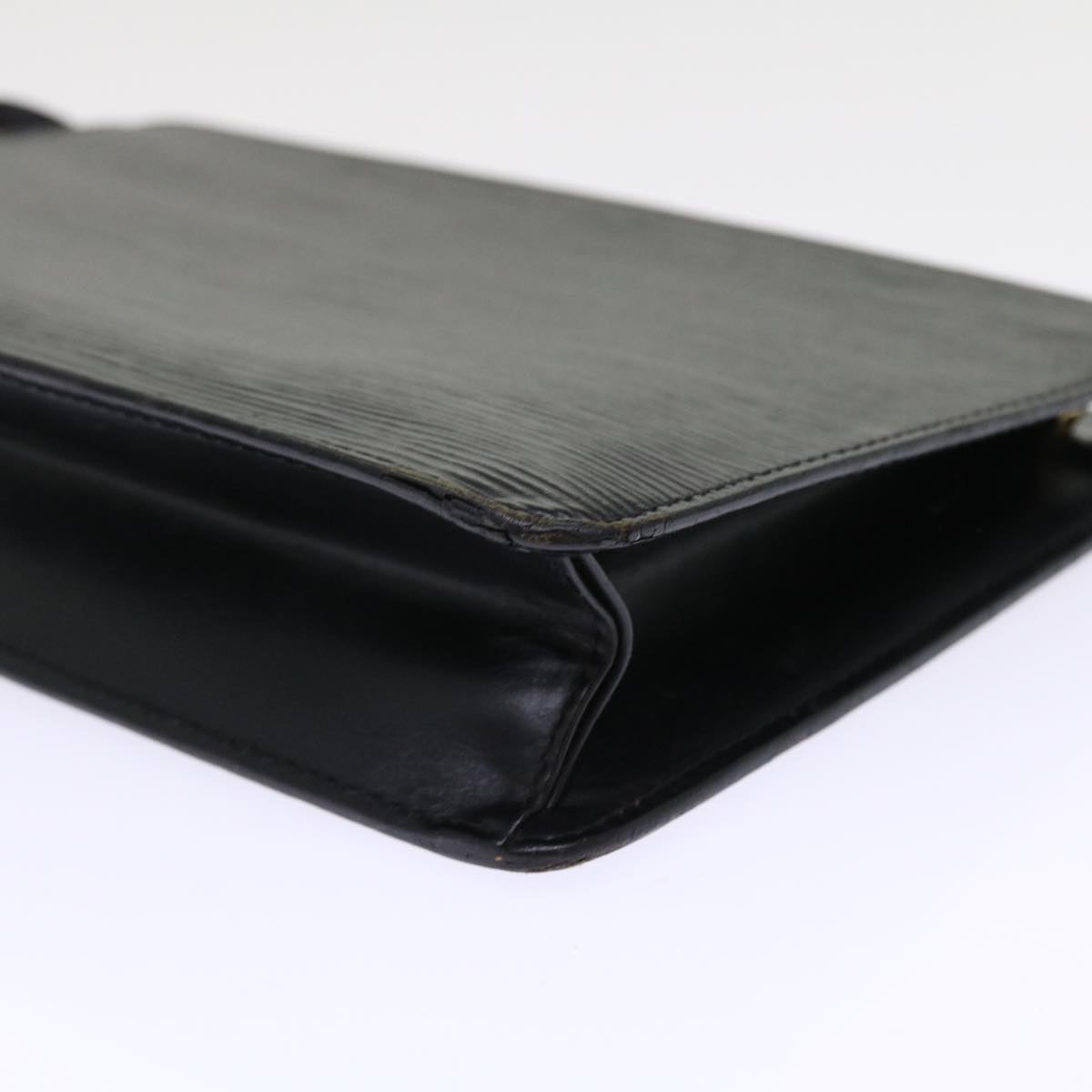 LOUIS VUITTON Epi Pochette Homme Clutch Bag Black M52522 LV 46268