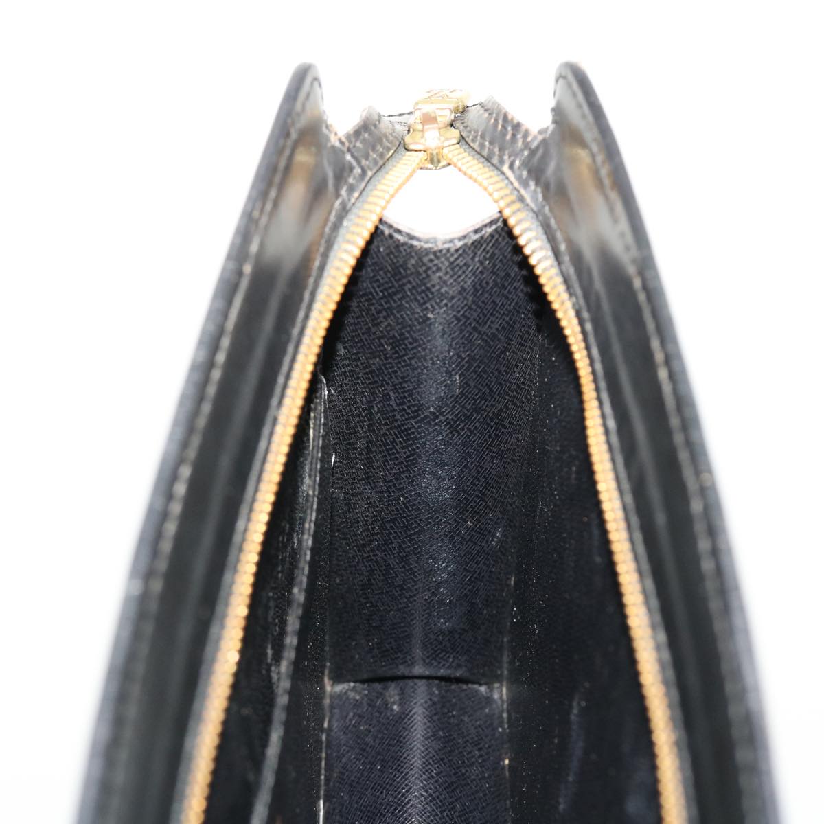 LOUIS VUITTON Epi Pochette Homme Clutch Bag Black M52522 LV 46268