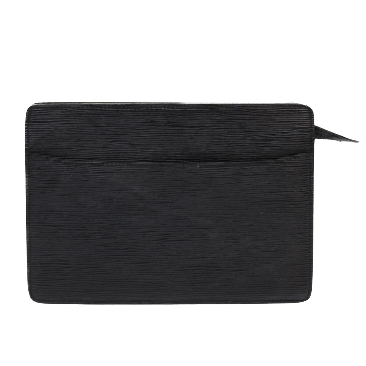 LOUIS VUITTON Epi Pochette Homme Clutch Bag Black M52522 LV 46268