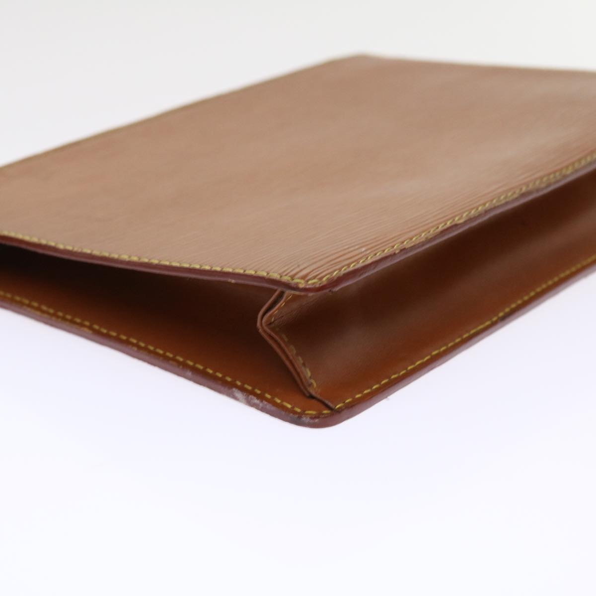 LOUIS VUITTON Epi Pochette Homme Clutch Bag Brown M52528 LV 46269