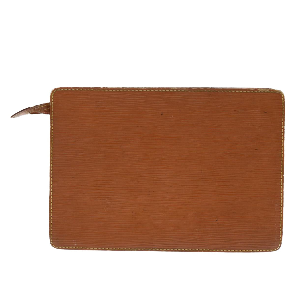 LOUIS VUITTON Epi Pochette Homme Clutch Bag Brown M52528 LV 46269