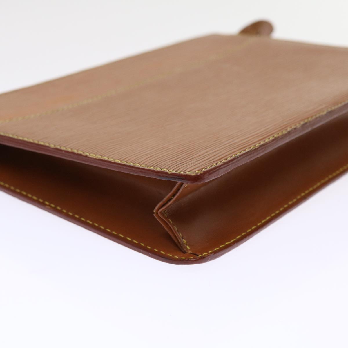 LOUIS VUITTON Epi Pochette Homme Clutch Bag Brown M52528 LV 46269