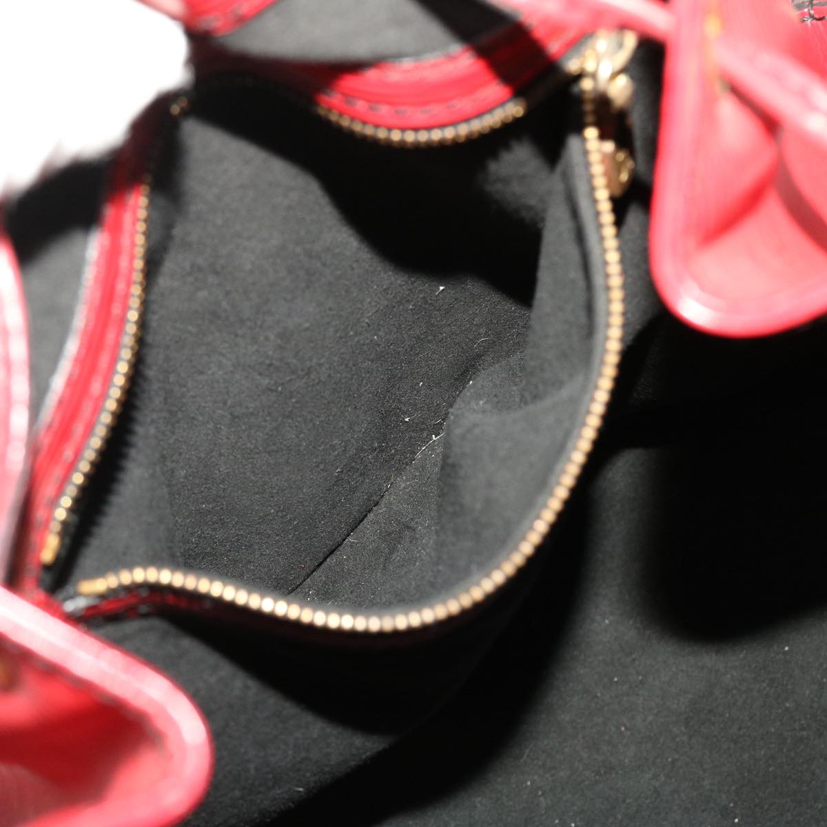 LOUIS VUITTON Epi Petit Noe Shoulder Bag Red M44107 LV 46271