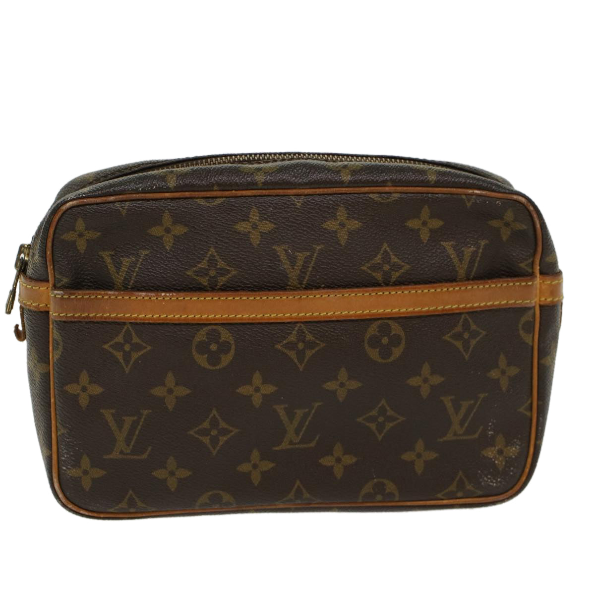 LOUIS VUITTON Monogram Compiegne 23 Clutch Bag M51847 LV 46277