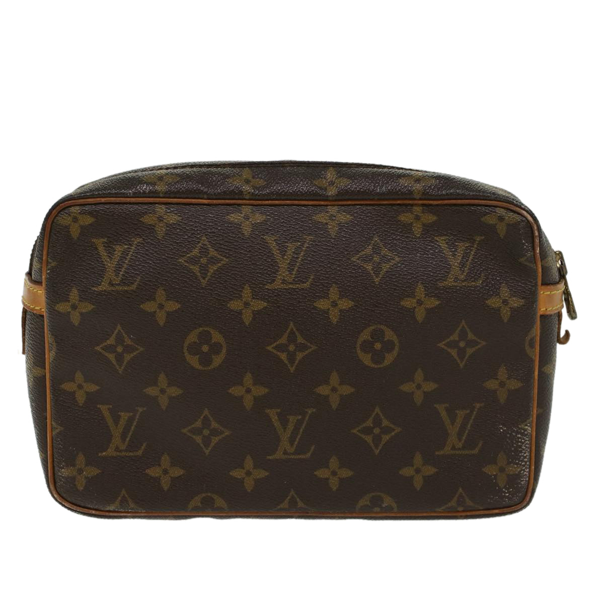 LOUIS VUITTON Monogram Compiegne 23 Clutch Bag M51847 LV 46277