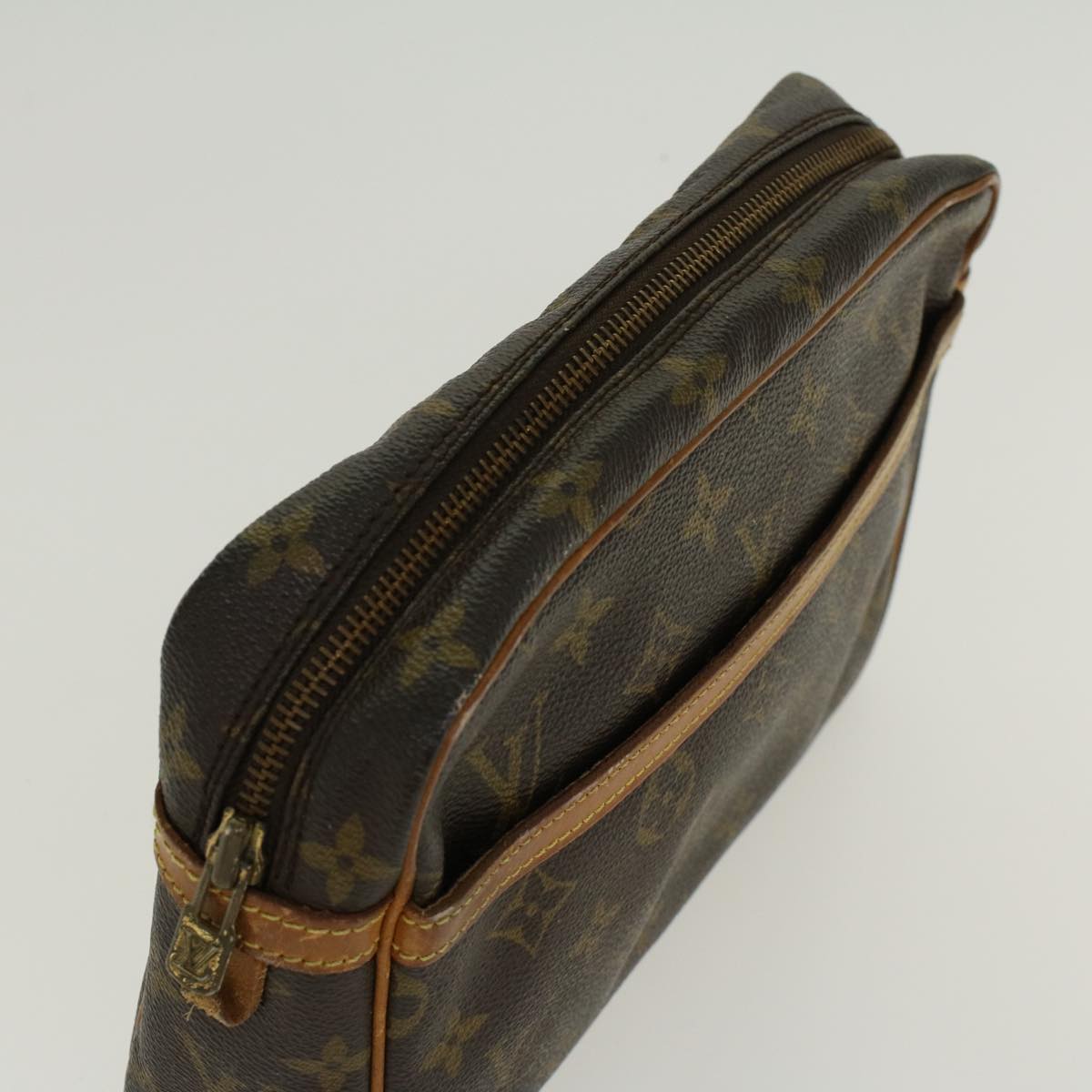 LOUIS VUITTON Monogram Compiegne 23 Clutch Bag M51847 LV 46277