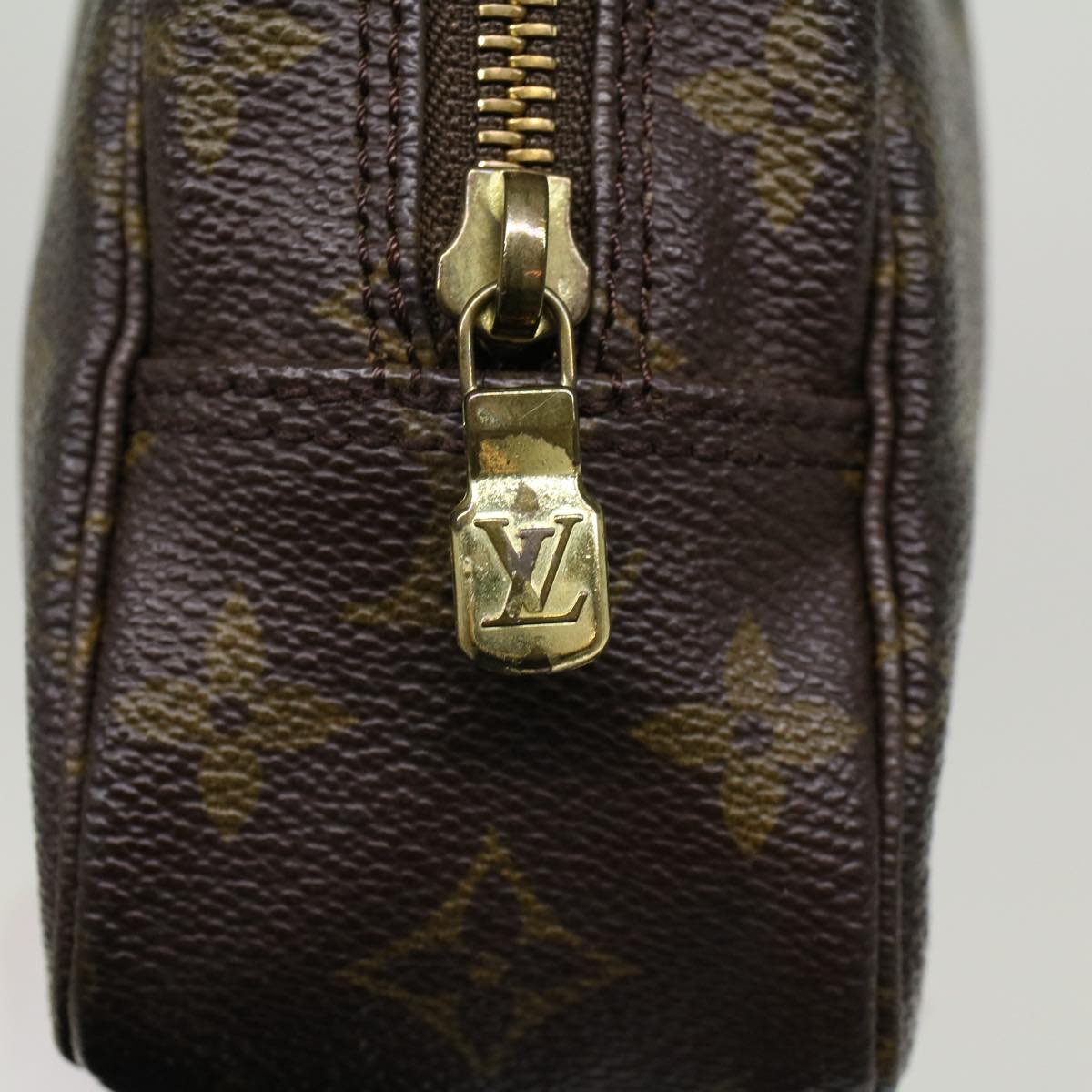 LOUIS VUITTON Monogram Trousse Toilette 23 Clutch Bag M47524 LV 46279