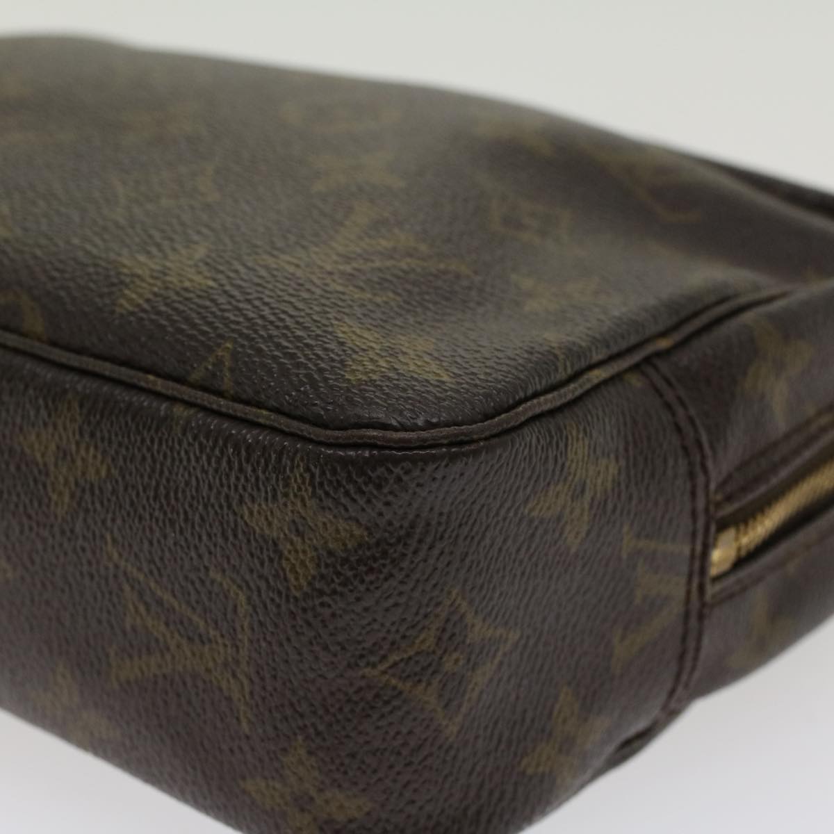 LOUIS VUITTON Monogram Trousse Toilette 23 Clutch Bag M47524 LV 46279