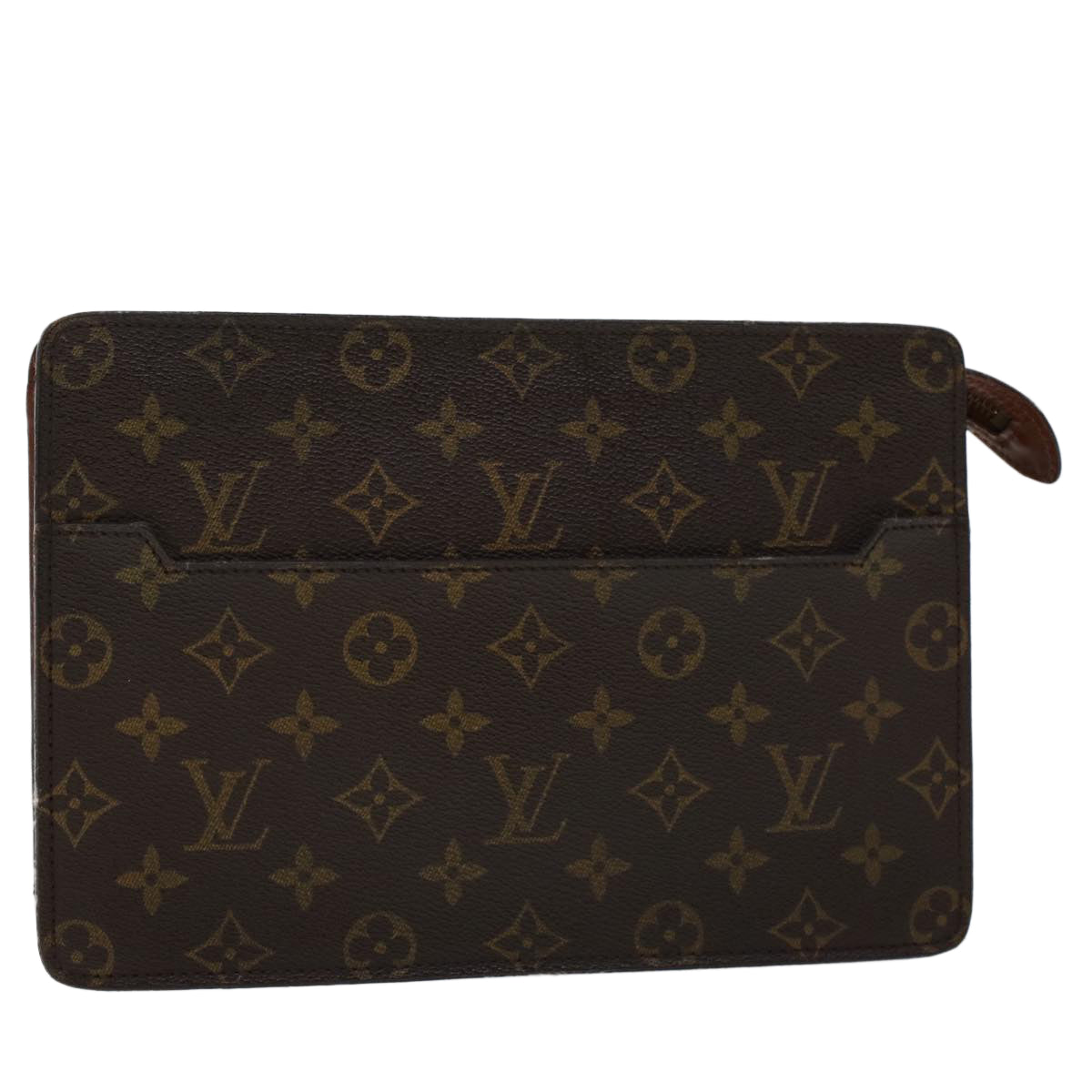 LOUIS VUITTON Monogram Pochette Homme Clutch Bag M51795 LV 46280