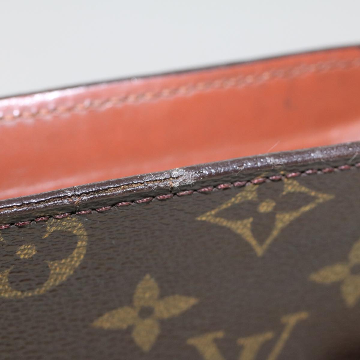 LOUIS VUITTON Monogram Pochette Homme Clutch Bag M51795 LV 46280